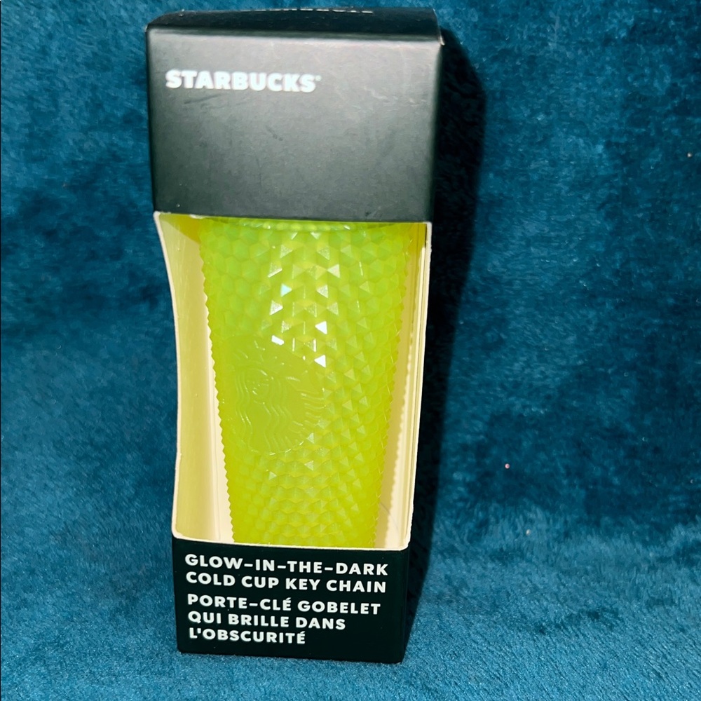 Starbucks Glow In The Dark  Cold Cup Key Chain